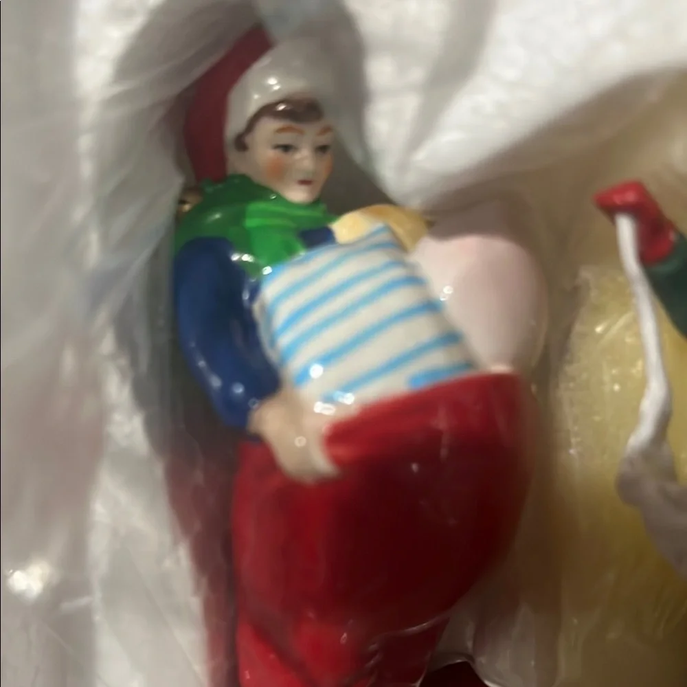 Department 56 Snow Village Christmas Lane Figurine. Dads Christmas tradition